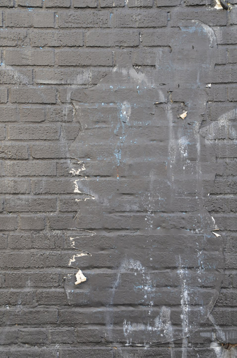 © Kate MacDonnell Painted over peep street art ©Kate MacDonnell