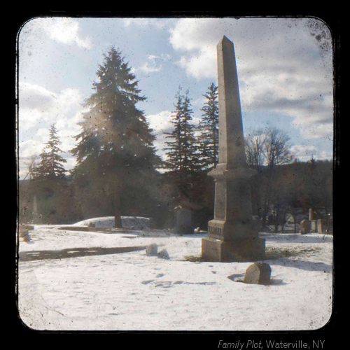 Family Plot, Waterville, NY ©Emma Powell